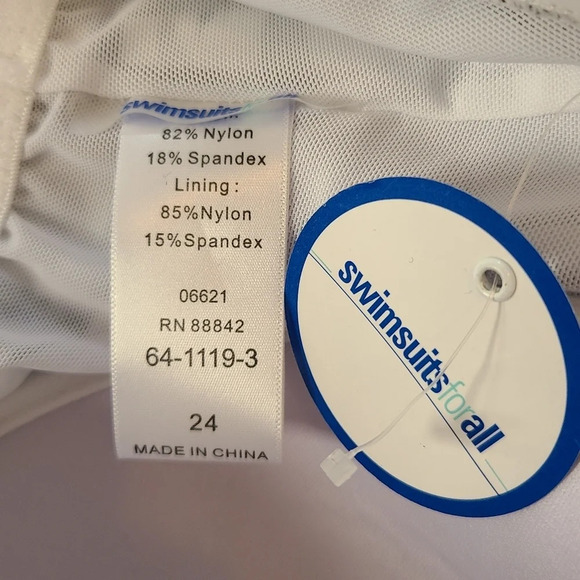 NWT Swimsuits For All Untamed Tankini Top 24 - Picture 7 of 8